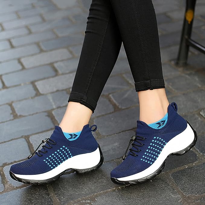 Orthopedische Wandelschoenen met Voetgewelfsteun Ademend Breimesh voor Plantaire Fasciitis Hielspoor Hallux Valgus Artritis | Sansoti
