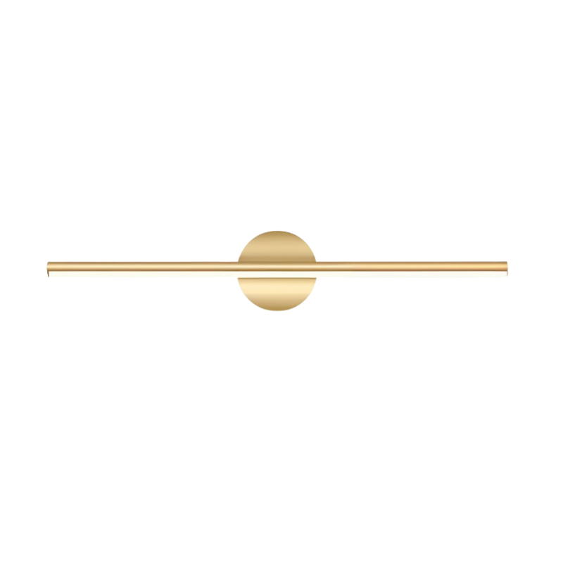 LED Wall Lamp Black-Gold Modern Design 40cm with Silicone Detail for Living Room Bedroom Bathroom | Sansoti