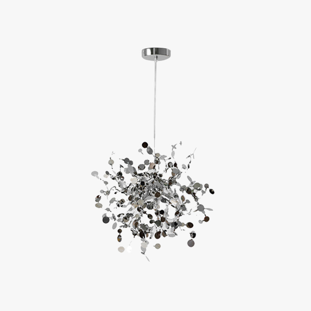 Suspension Sputnik rétro métal or argent G9 LED salon chambre salle à manger vintage | Restfield