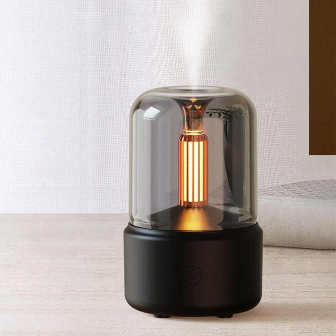 Luchtbevochtiger Ultrasoon Compact 120ml Met LED Verlichting Aroma Diffuser | Sansoti