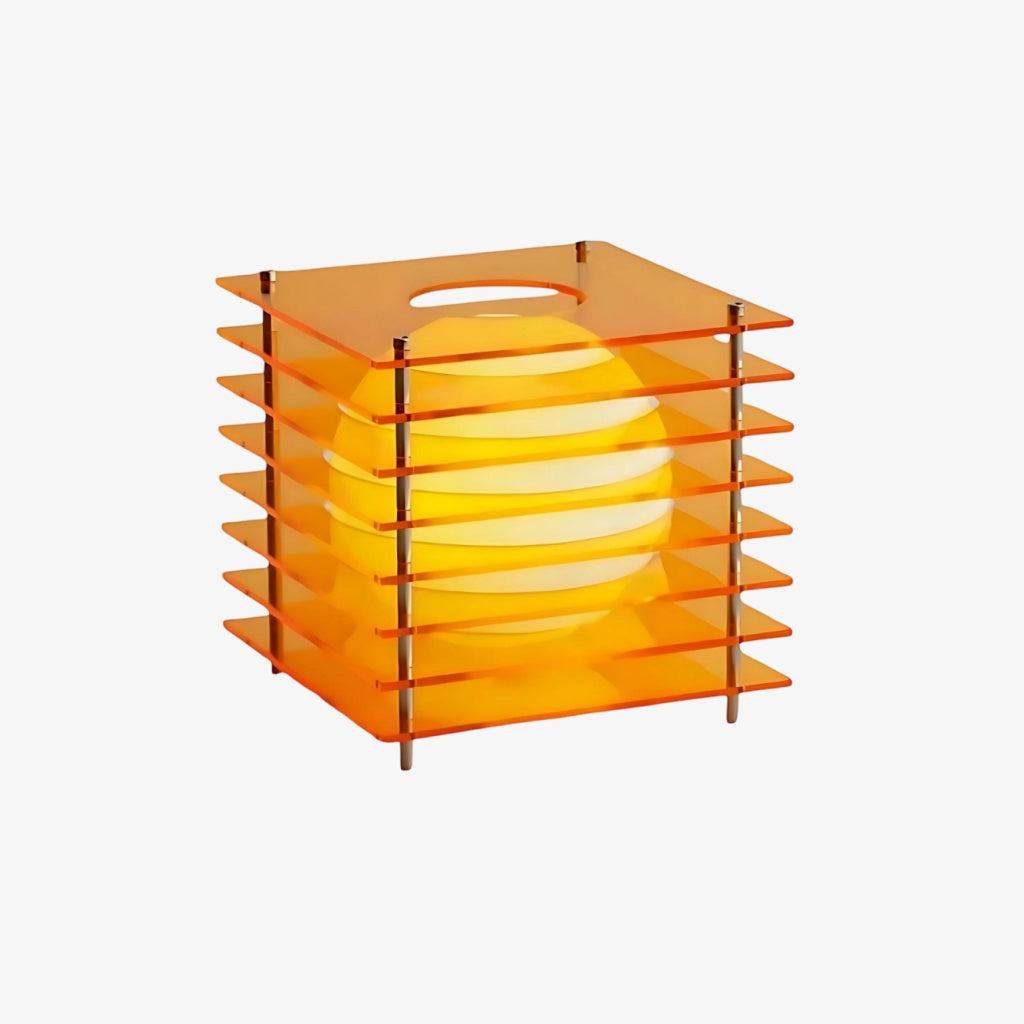 Geometrische Tafellamp met Gelaagde Bollen – Modern Design voor Woonkamer & Kantoor | Sansoti