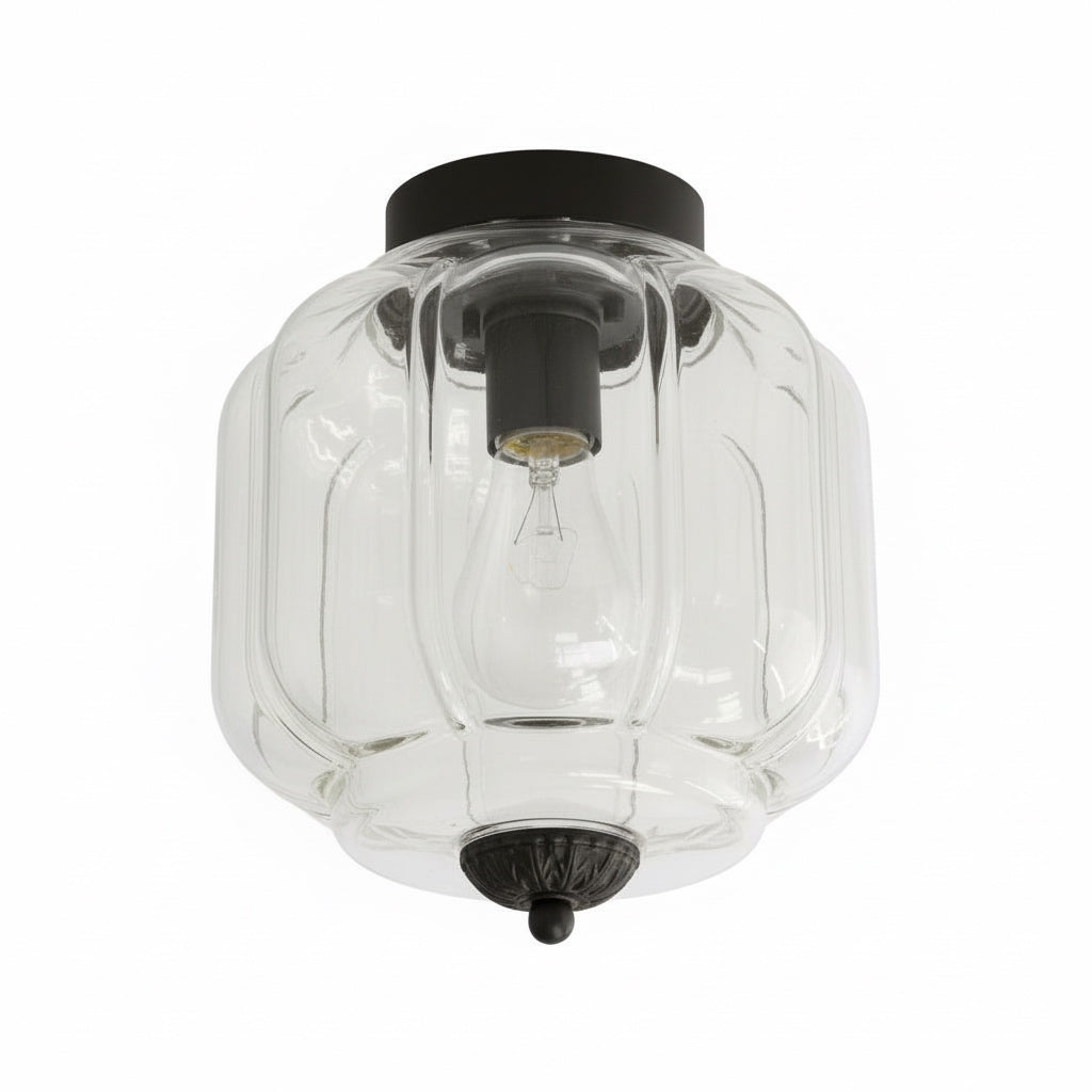 Plafondlamp Melkglas Glazen Kap Moderne Verlichting Scandinavische Stijl Woonkamer Eetkamer Slaapkamer Flush Mount | Sansoti