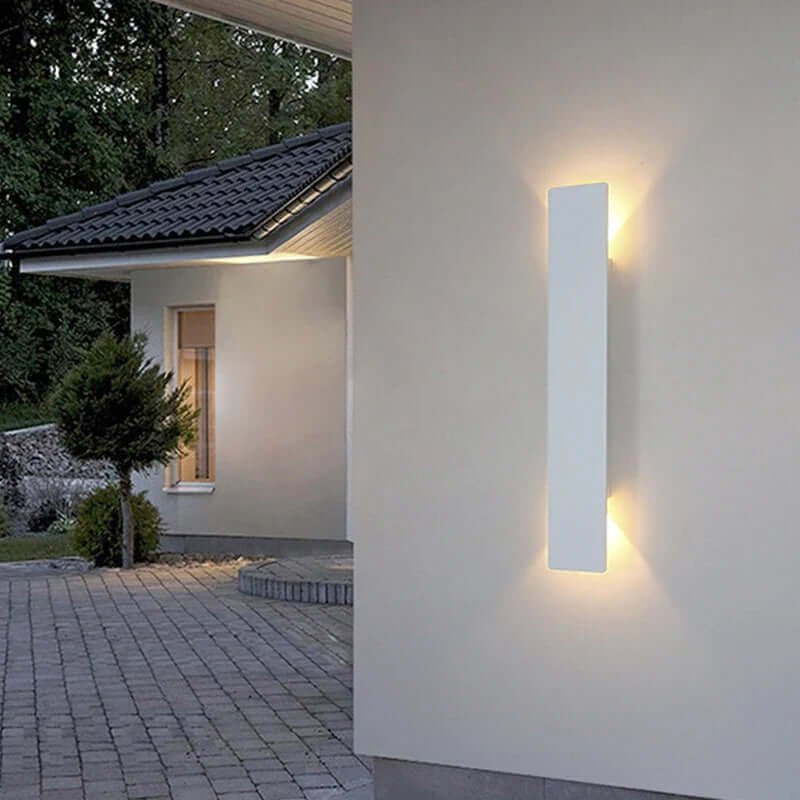 Aluminium buitenwandlamp LED waterdicht IP65 moderne gevelverlichting terrasverlichting tuinverlichting | Sansoti