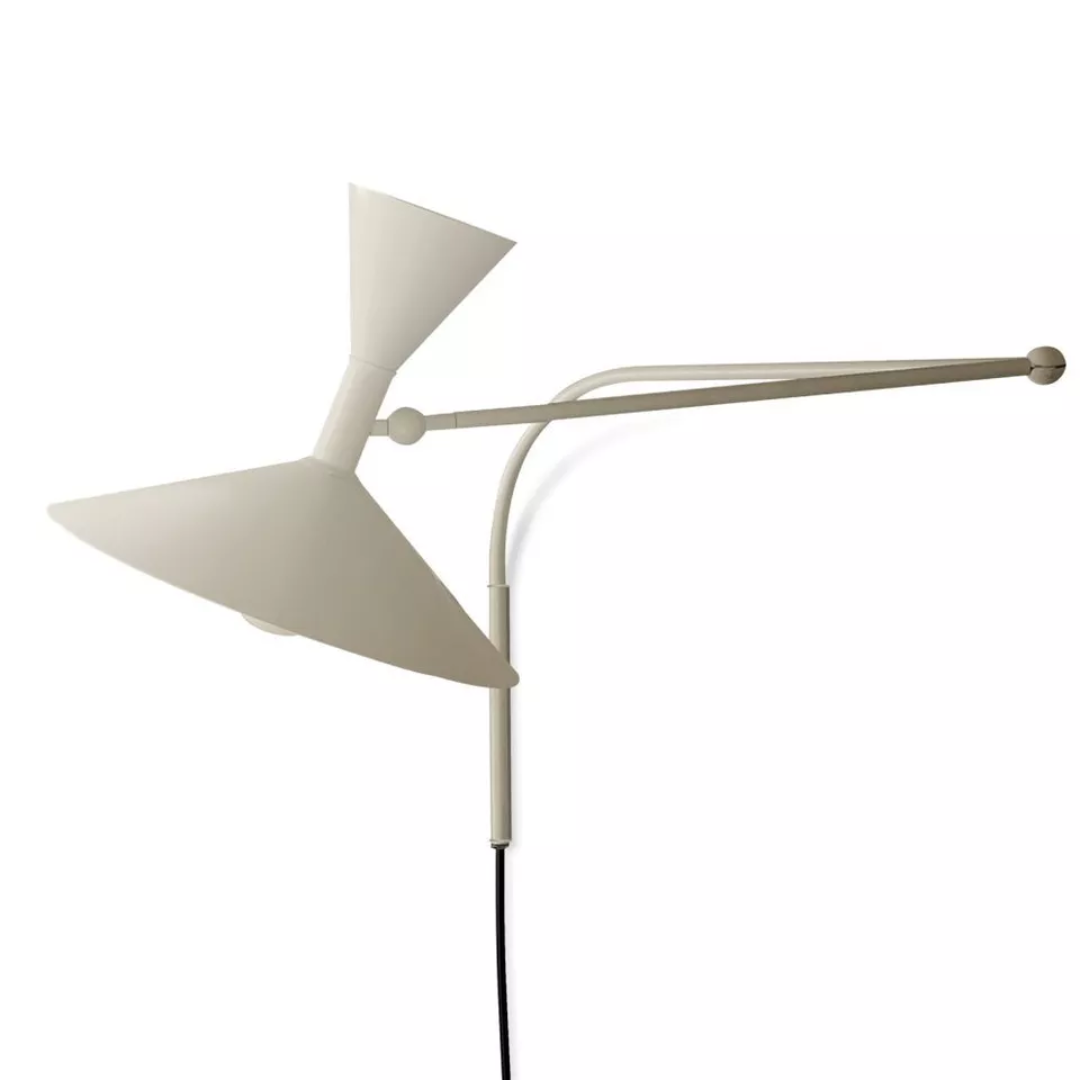 Applique Murale LED Réglable Métal E14 Moderne Noir Blanc Salon | Restfield