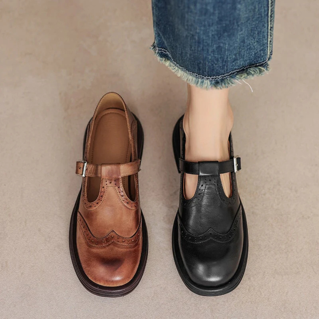 Dames Vegan Leren Schoenen Elegant Ademend Zomer Comfortabel Lichtgewicht Antislip Veelzijdig voor Casual | Sansoti