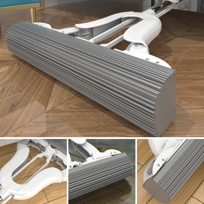Platte Dweil met Uitschuifbare Steel en Superabsorberend Wisserblad – Uitwringmechanisme voor Vloerreiniging | Sansoti