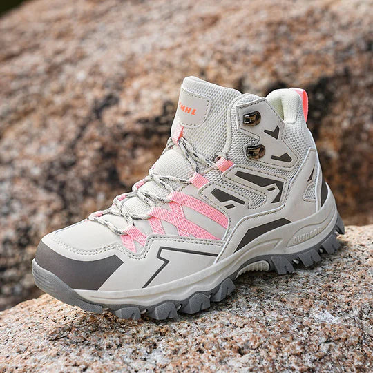 Wandellaarzen Uniseks Hoog Waterafstotend Demping Grip Leer Mesh Outdoor Hiking Enkelhoog Trekking Wandelschoenen | Sansoti