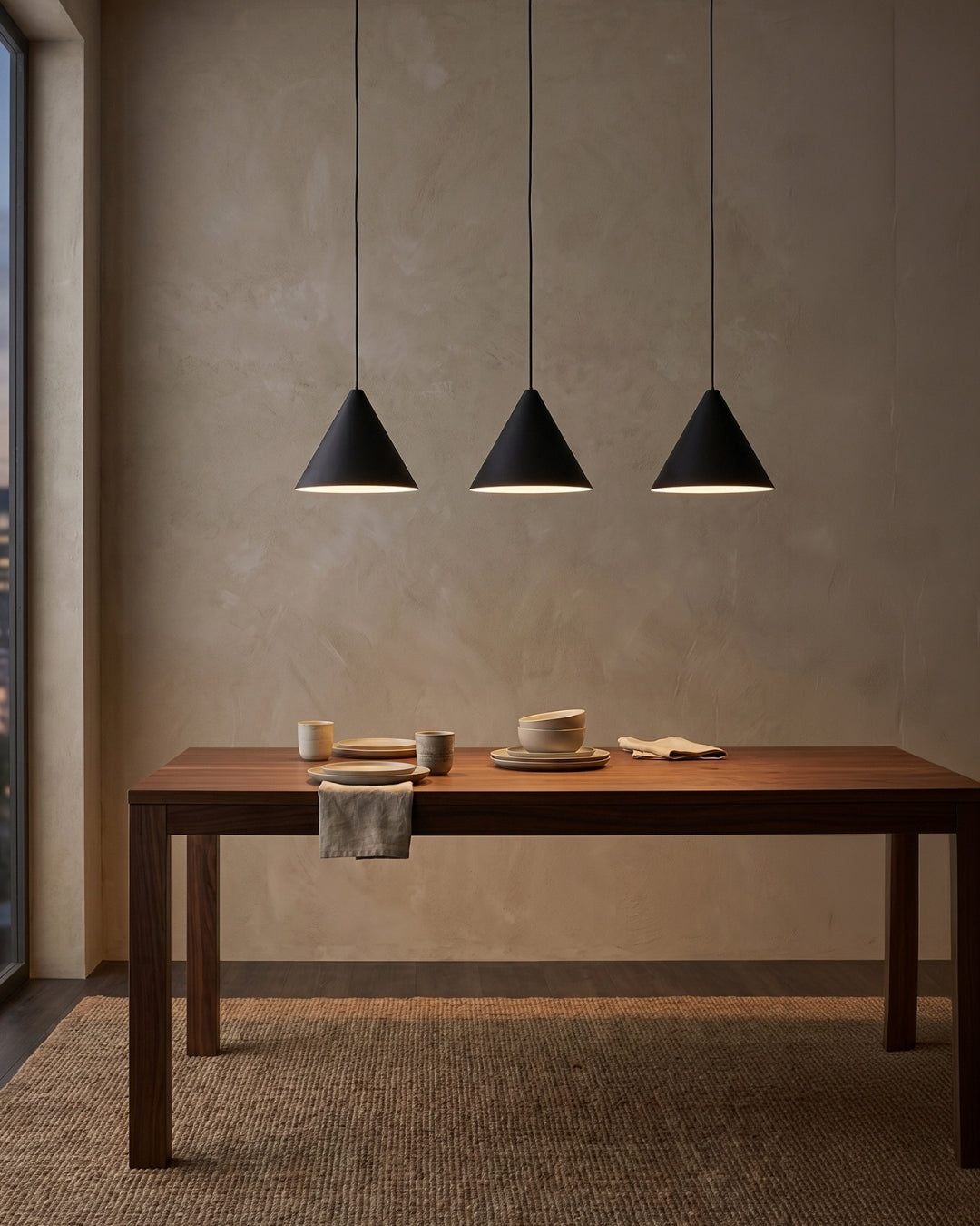 Stella hanglamp – aluminium geometrisch design met verstelbare kabellengte en LED-verlichting | Sansoti