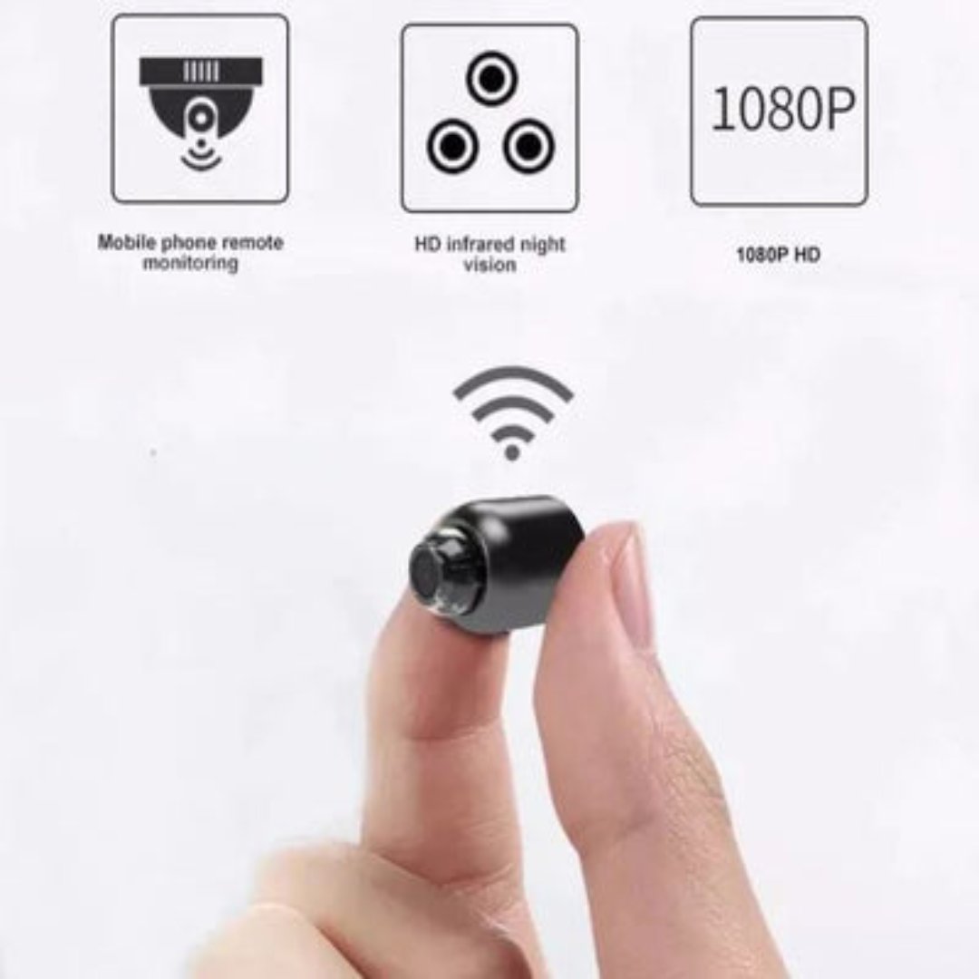 Draadloze WiFi Bewakingscamera 1080P Full HD Beveiligingscamera Bewegingsdetectie Nachtzicht App Babyfoon | Sansoti