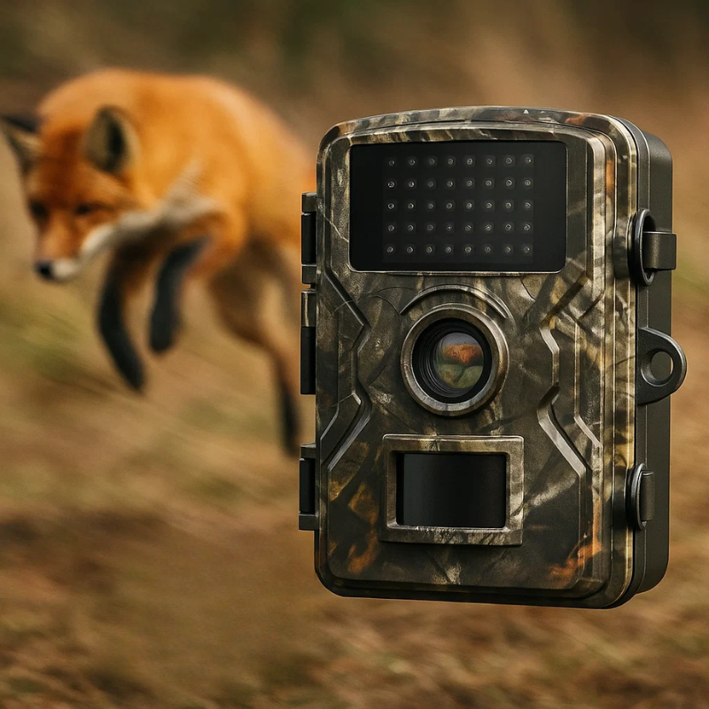 Wildlife Bewegingscamera met Nachtzicht 16MP 1080p voor Tuin Natuurfotografie Waterdicht IP66 | Sansoti