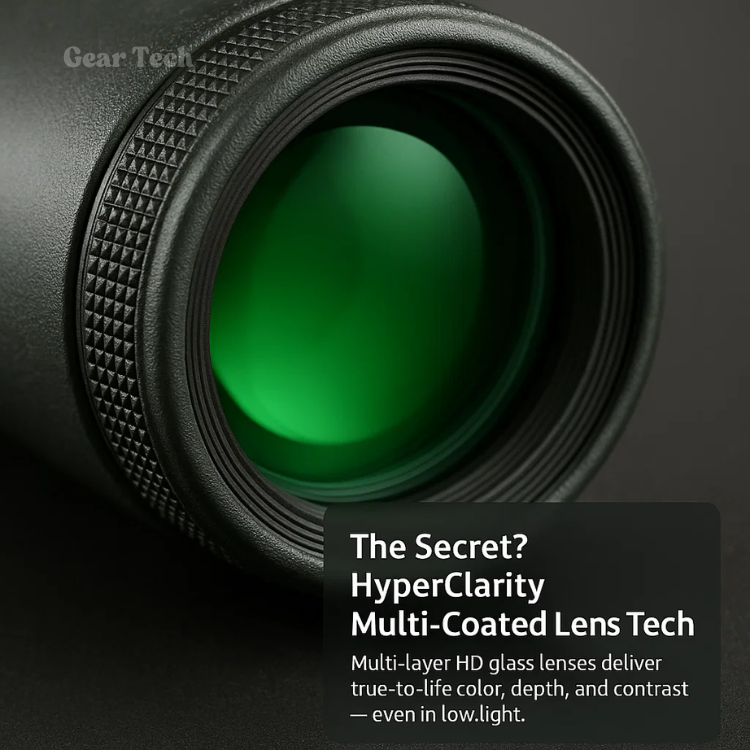 Compacte Ultra-Zoom Monoculair met HD-lens – Lichtgewicht Telescoop voor Vogels Kijken, Wandelen & Sportevenementen | Sansoti