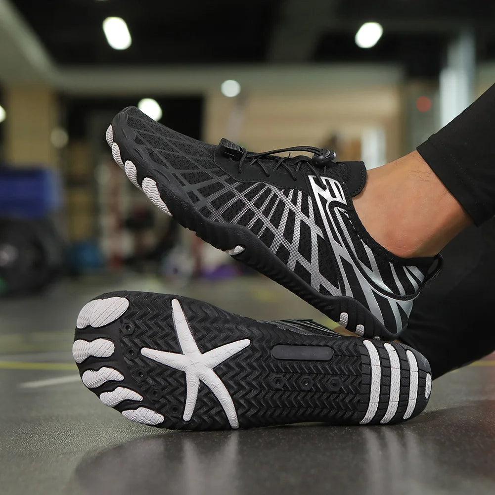 Sneldrogende Waterschoenen Dames Heren Ademend Mesh Anti-Slip Zool Zwemmen Strand Surf Yoga Watersport | Sansoti