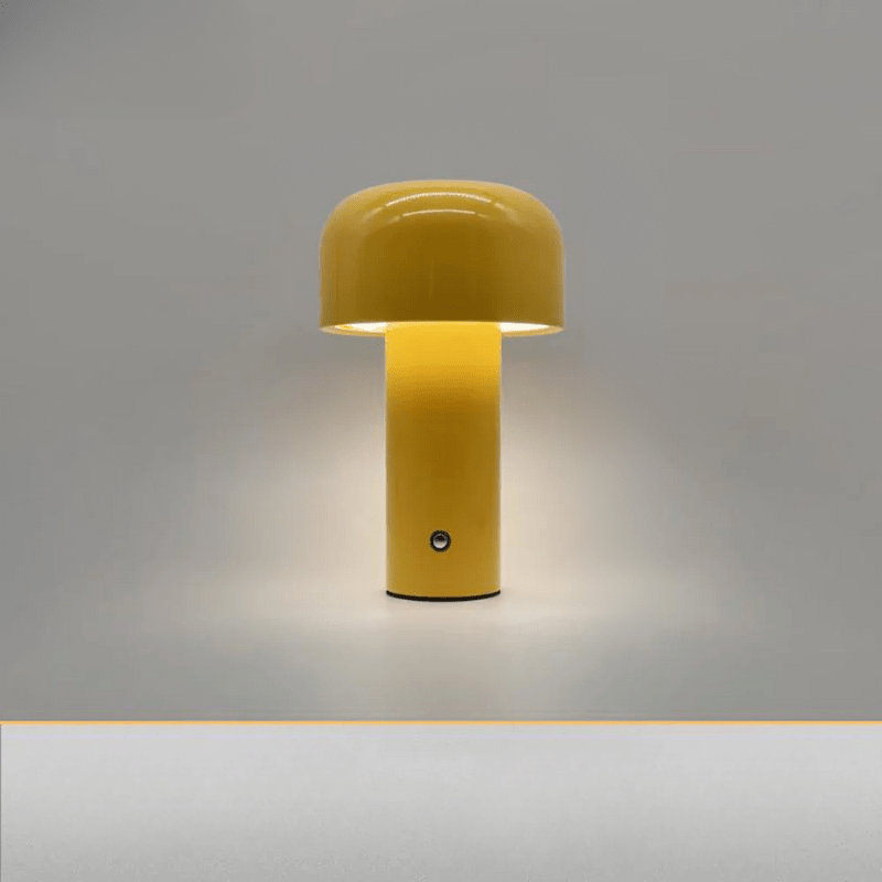 Lampe de table champignon rechargeable sans fil LED 25cm design | Restfield