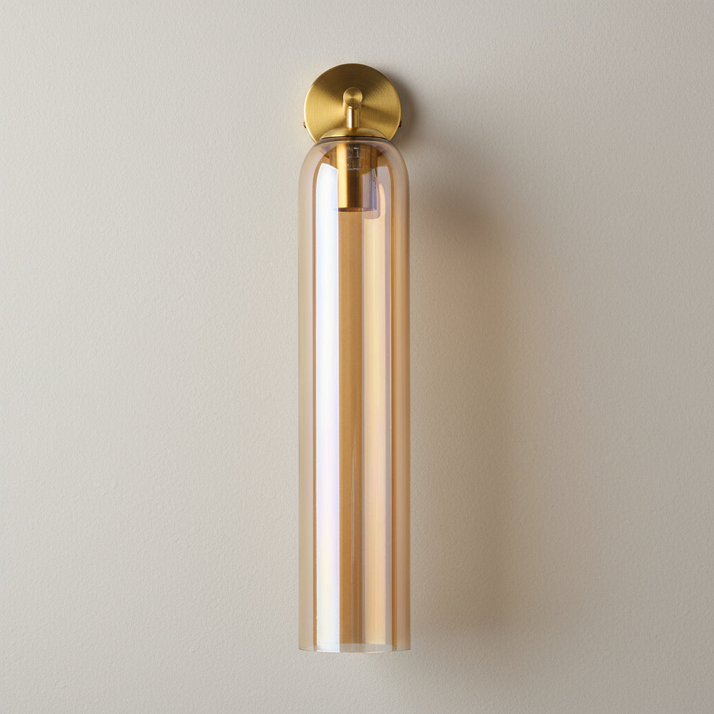 Glazen Wandlamp met Gouden of Zwarte Armatuur – Moderne Verlichtingstoevoeging | Sansoti