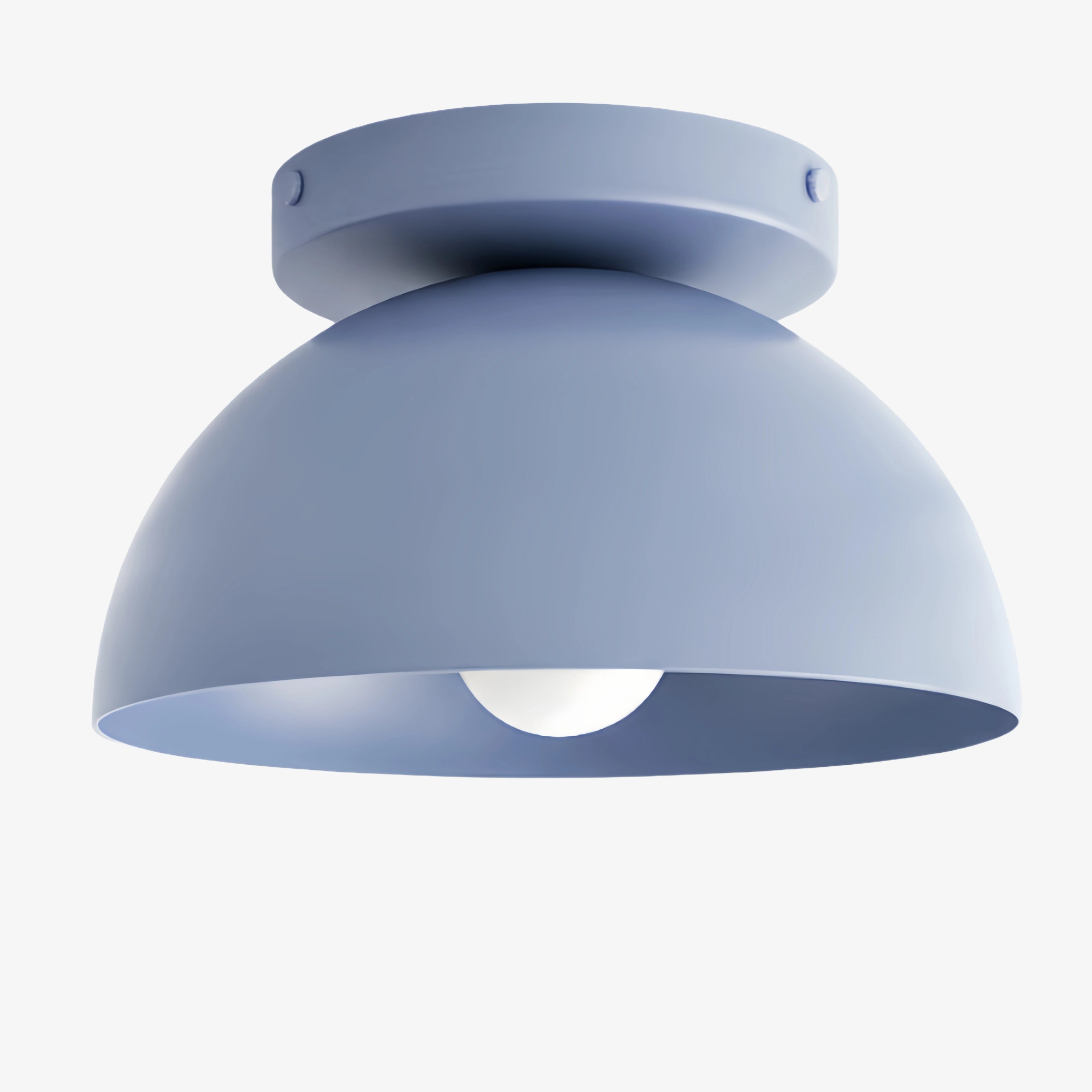 Minimalistische Plafondlamp Dome voor Compacte Ruimtes – Opbouwspot Beschikbaar in Meerdere Kleuren | Sansoti