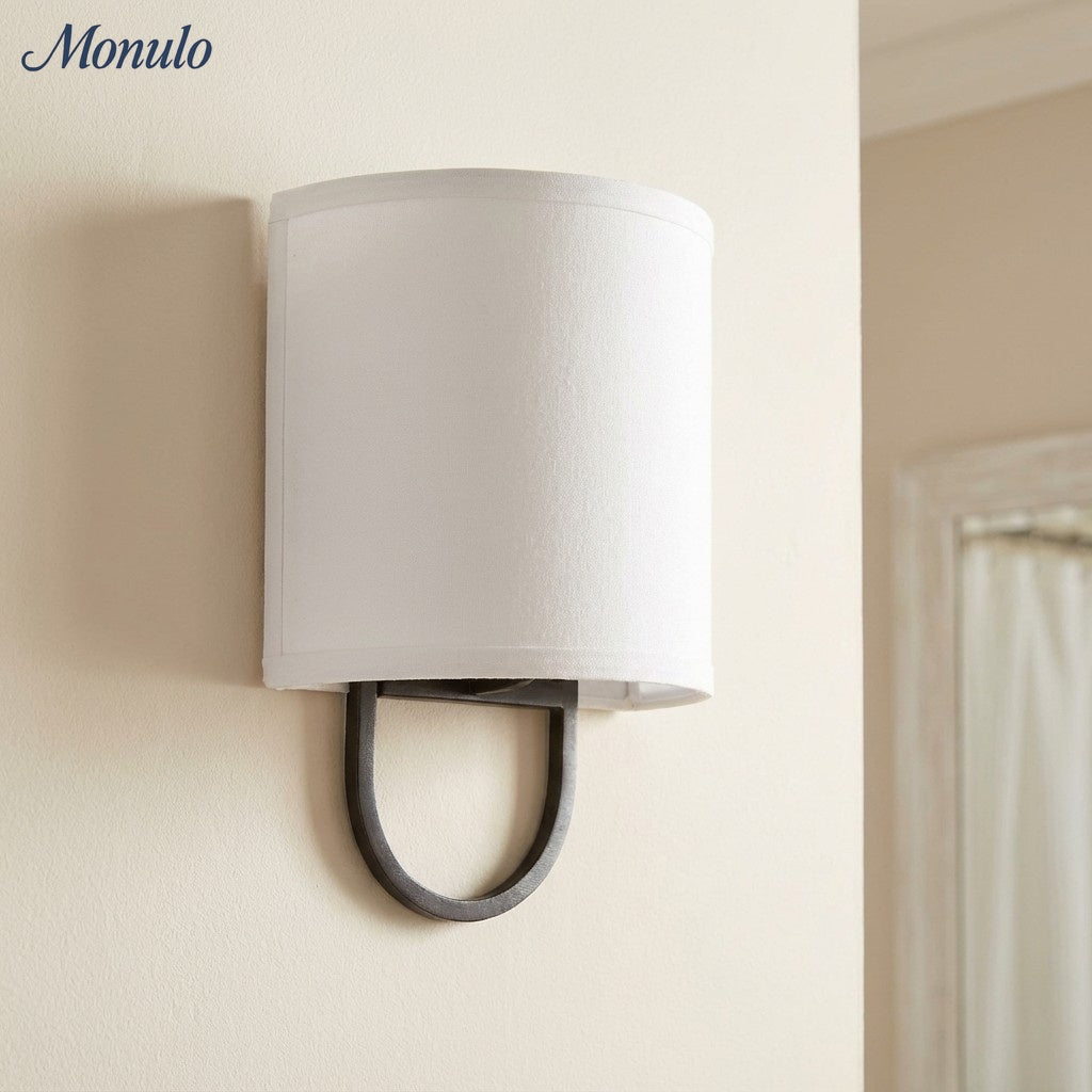 Wandlamp Stoffen Kap – Moderne Slaapkamer Wandverlichting voor Sfeervolle Ambiance | Sansoti
