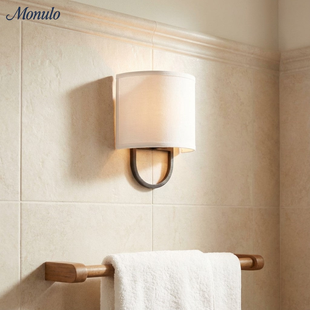 Wandlamp Stoffen Kap – Moderne Slaapkamer Wandverlichting voor Sfeervolle Ambiance | Sansoti