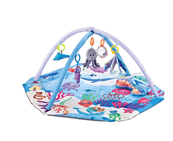Baby Speelkleed 8-in-1 Multifunctioneel Sensorisch Ontwikkelingscentrum Safari Ocean Safari Pink Safari Monochrome | Sansoti