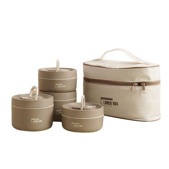 Thermische Lunchbox – Warmhoud Lunchbox van RVS voor Werk, School & Onderweg | Sansoti