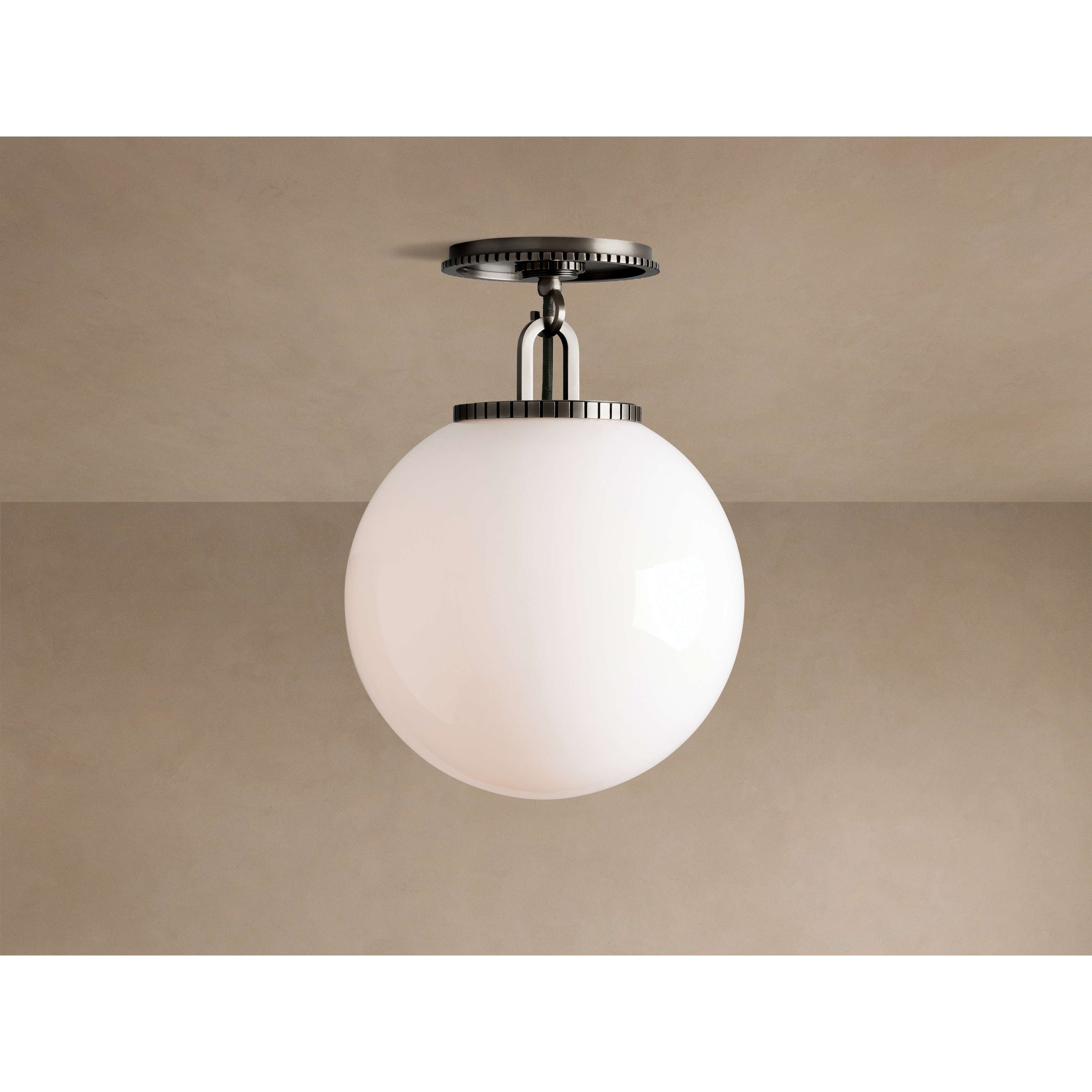 Deckenleuchte aus kugelförmigem Glas und Stahl, modernes Design, Leuchte für Wohnzimmer, Schlafzimmer und Esszimmer, stimmungsvolle Pendelbeleuchtung | Sansoti
