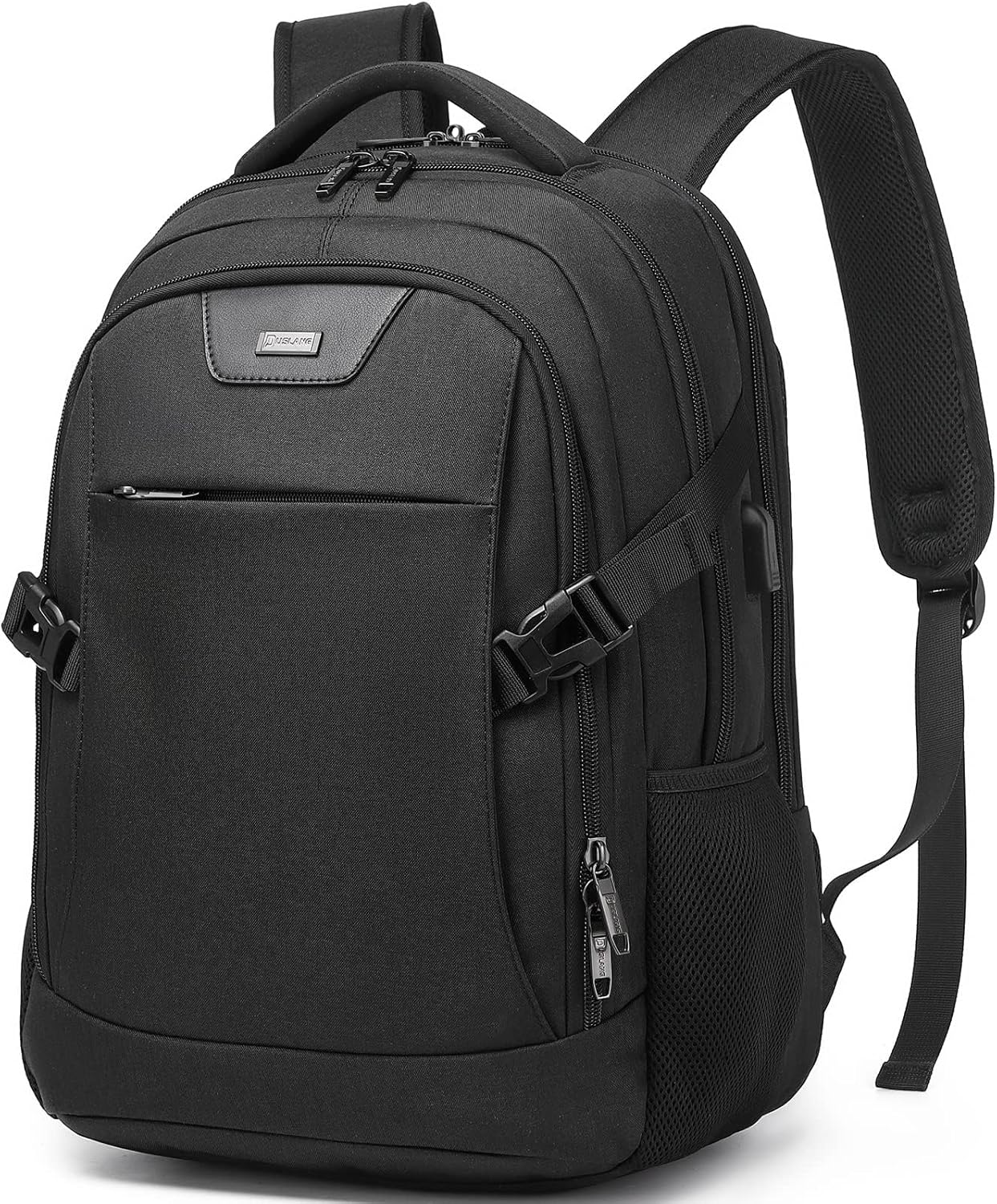 Waterdichte Laptoprugzak met USB-Oplaadpoort en Georganiseerde Vakken voor Dagelijks Werk en Reizen 33-43cm | Sansoti