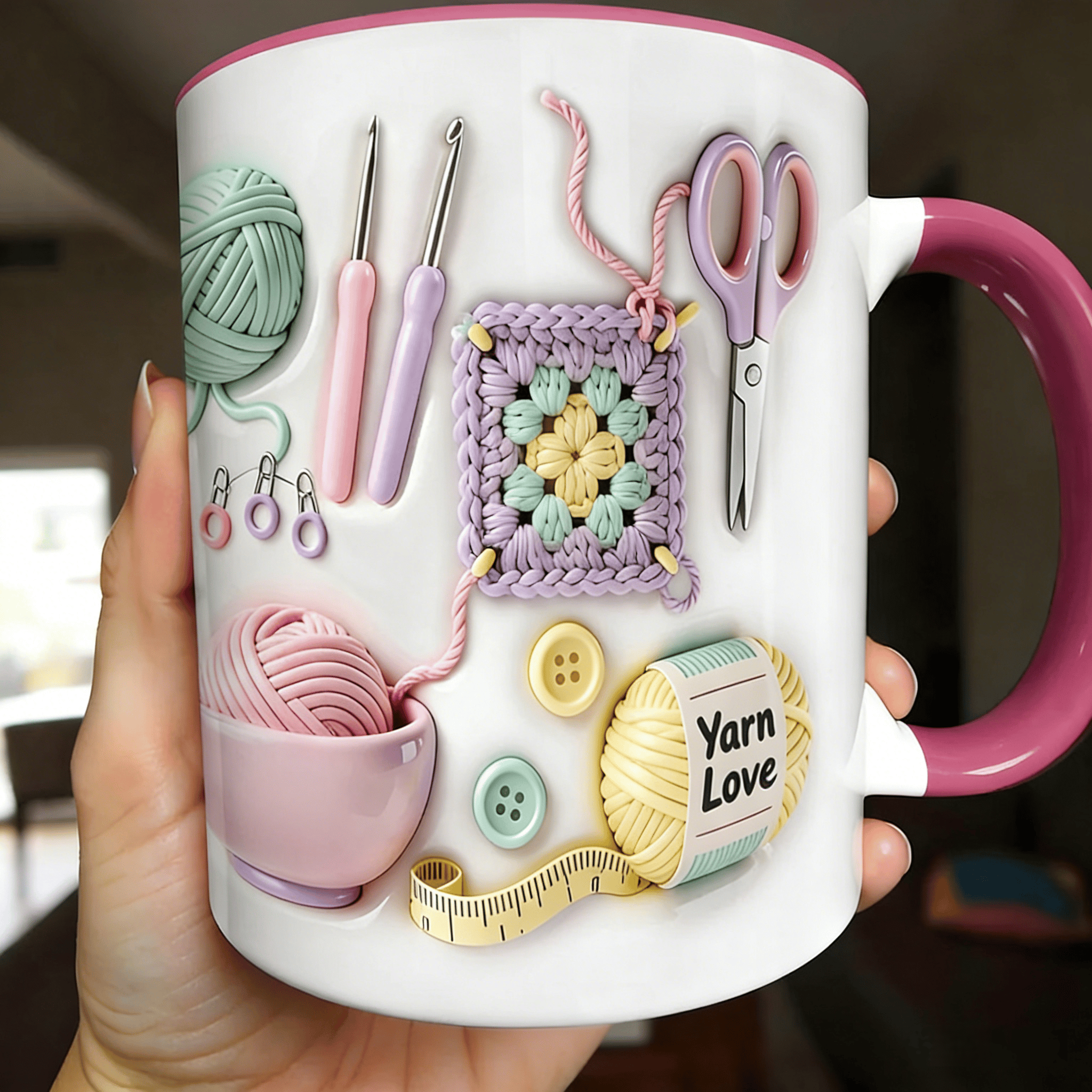 Keramische Mok voor Creatievelingen | Stevig Keramiek | Handige Koffiebeker | Origineel Cadeau | Dagelijks Gebruik | Premium Drinkbeker | Sansoti