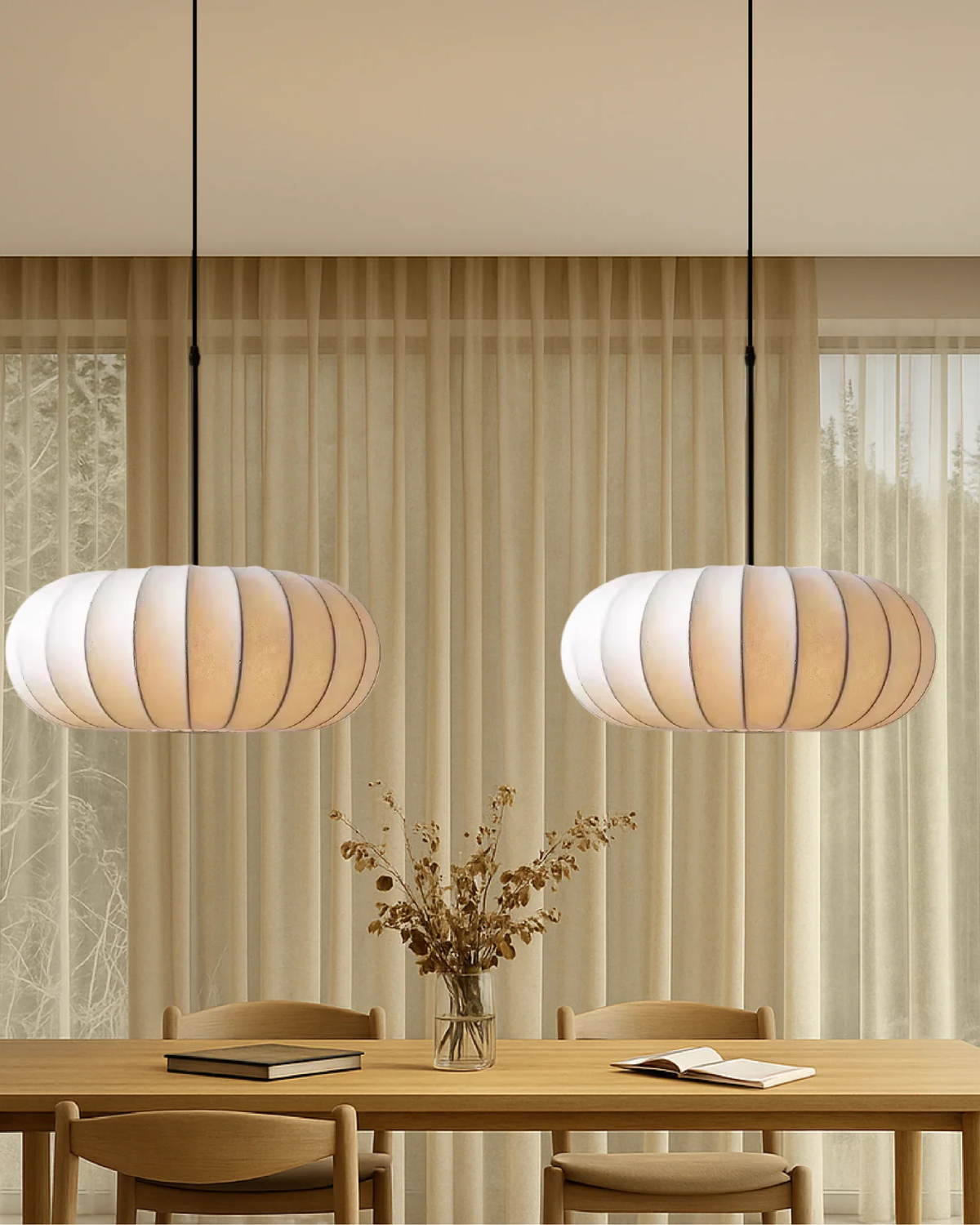 Sculptuurhanglamp met Organische Vorm Warm Wit Licht Dimbaar Moderne Pendellamp Eetkamer Woonkamer Entree | Sansoti
