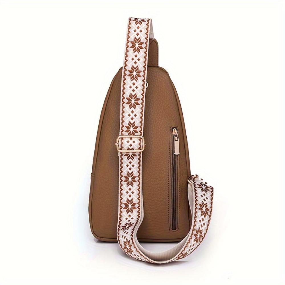 Vintage Crossbody Schoudertas Leer met Vakken voor Vrije Tijd Sport Retro Dagelijks Gebruik Dames Handtas | Sansoti