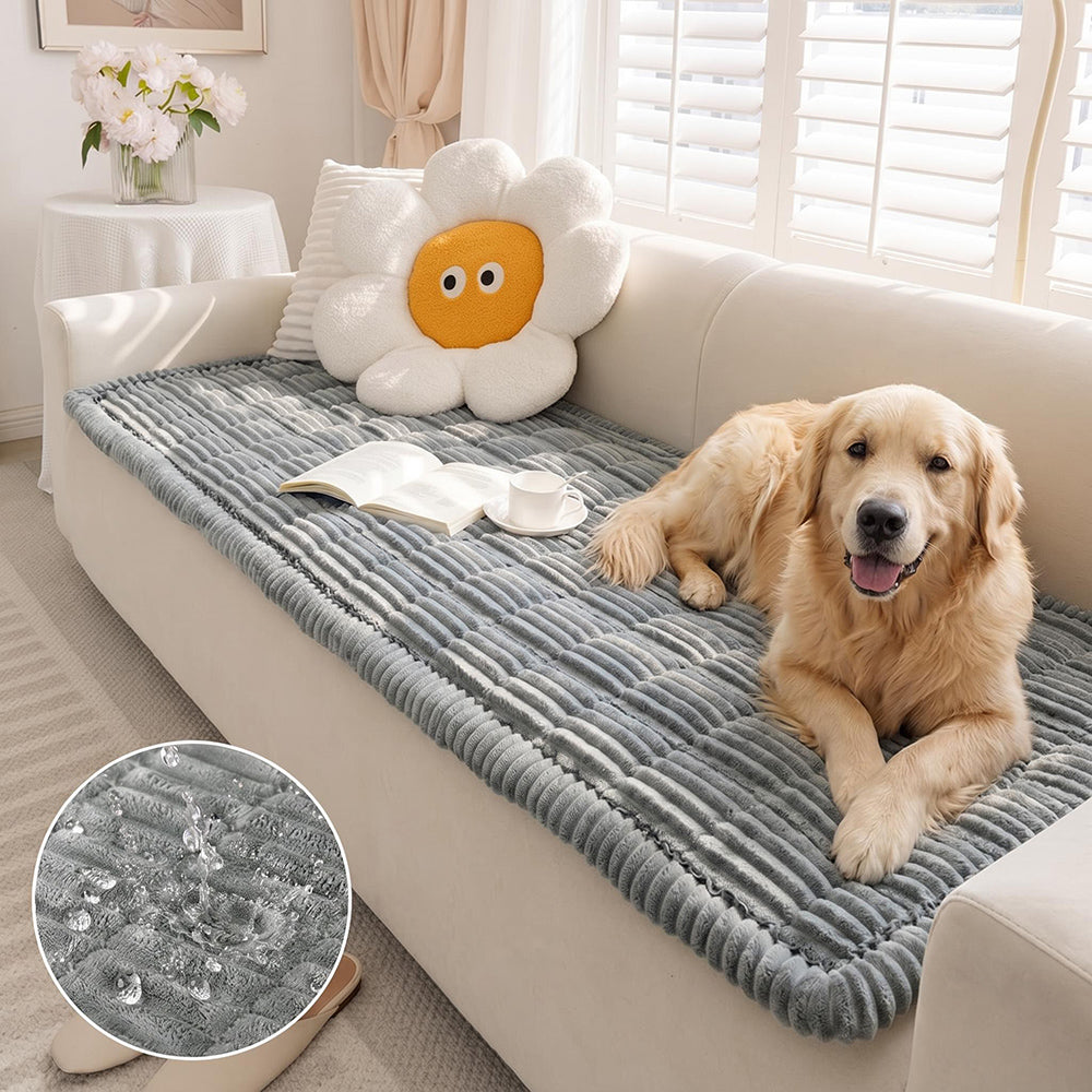 Waterdichte Antislip Bankhoes Ademend Flanel 50×50 cm tot 90×210 cm Bankbeschermer Woonkamer Meubelbescherming | Sansoti