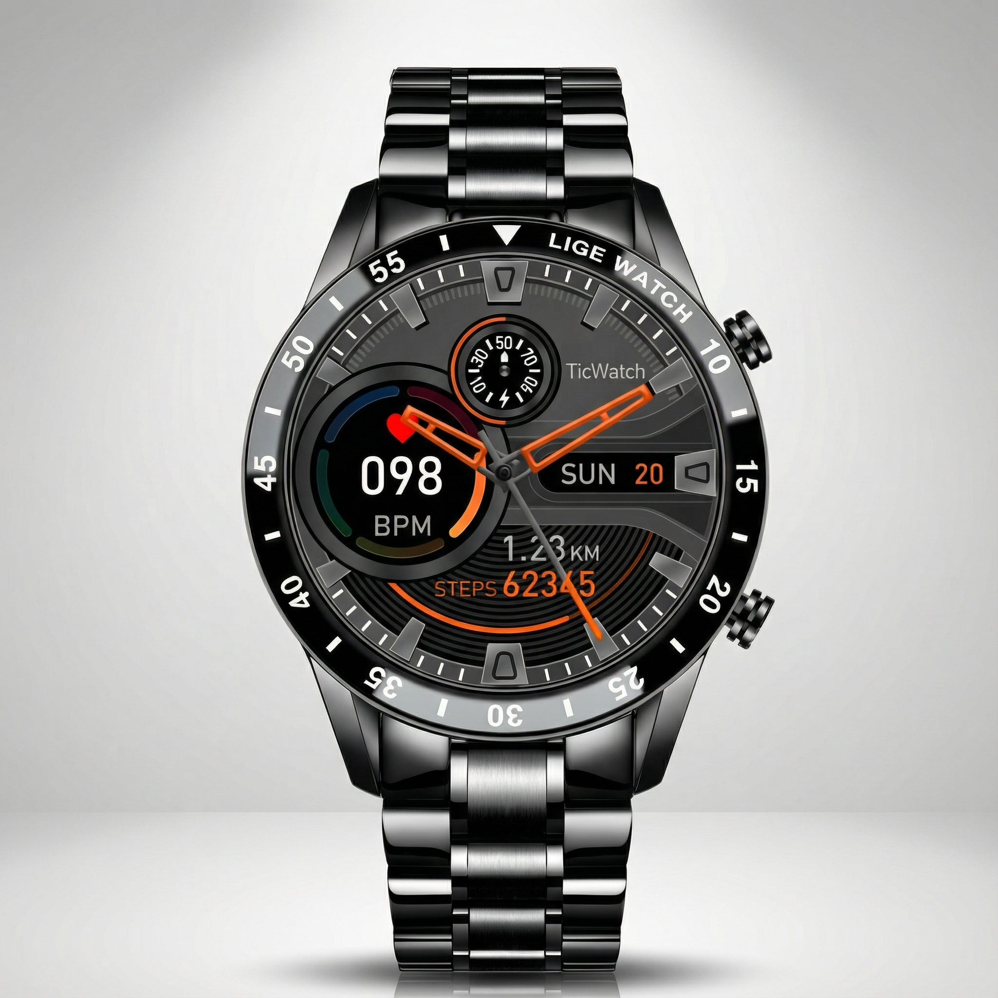 Smartwatch met Touchscreen & Notificaties – Veelzijdig Draagcomfort Dagelijks Gebruik | Sansoti