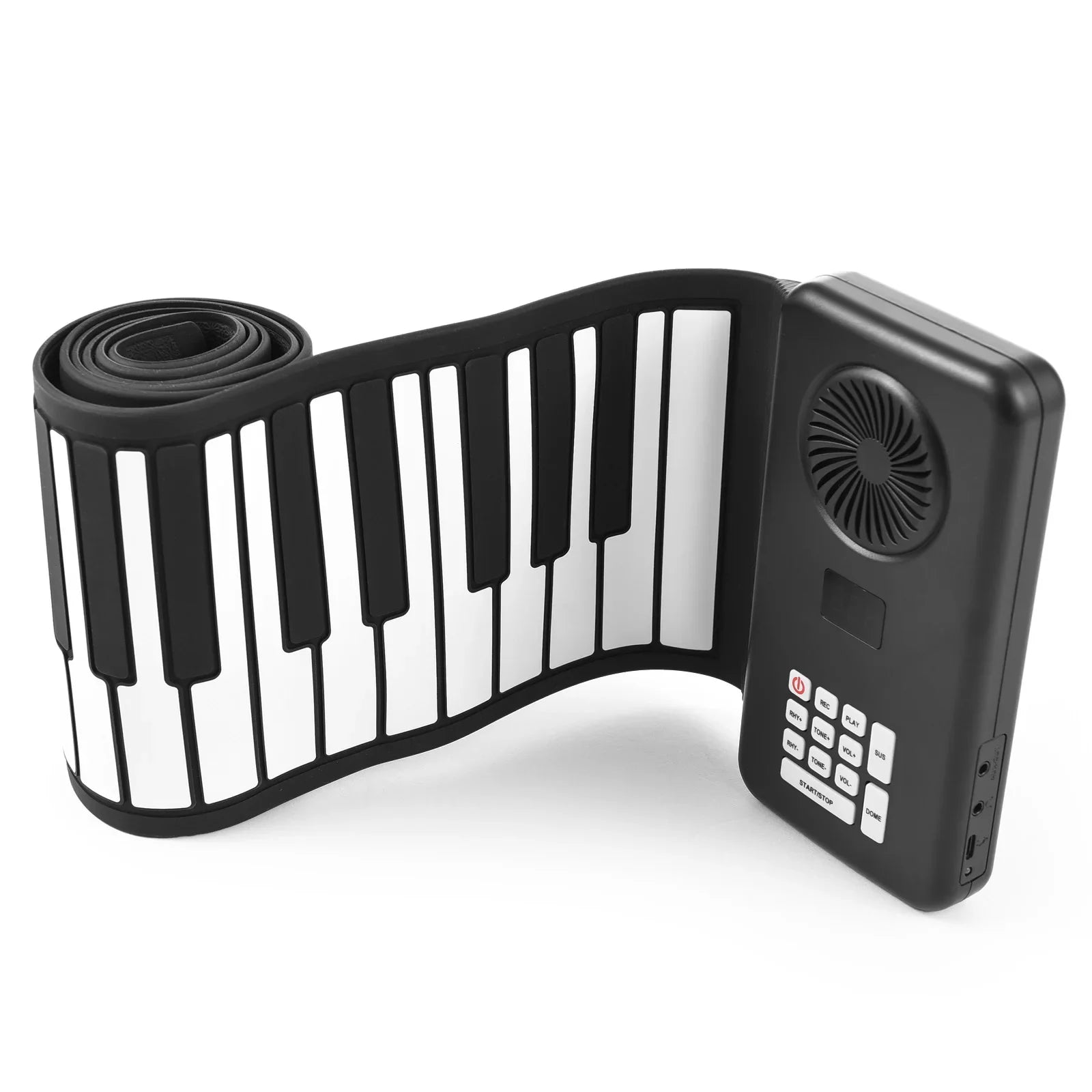 Oprolbare Piano met 88 Toetsen — Draagbaar en Flexibel Keyboard voor Onderweg | Sansoti
