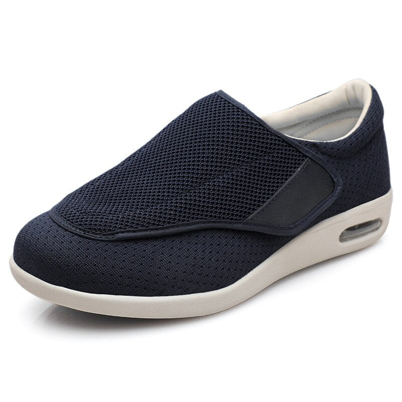 Chaussures ajustables extra larges pour pieds sensibles avec semelle intérieure amovible et fermeture auto-agrippante pointure 36-46 | Sansoti