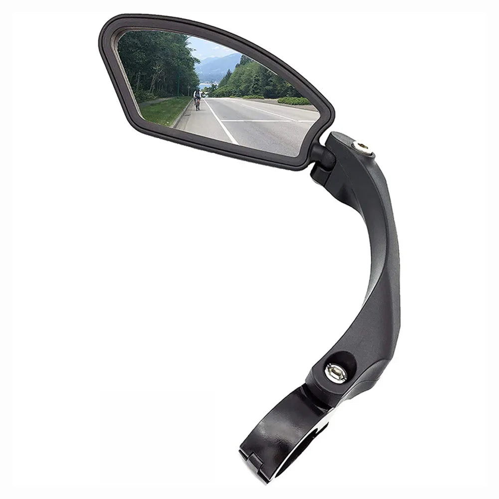 Fahrradspiegel, 2er-Set, HD-Glas, 360° verstellbar, Lenkerbefestigung, 18,5 cm breites Sichtfeld, Fahrrad, Roller | Sansoti