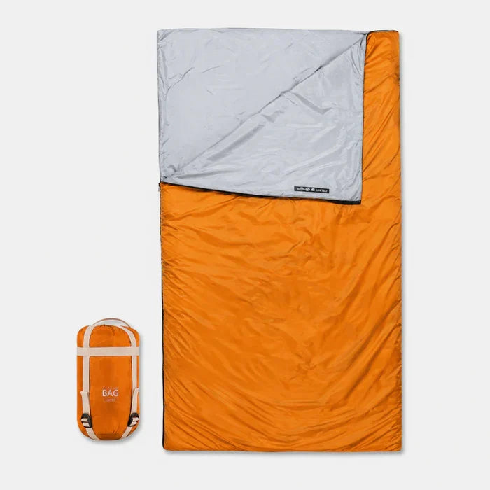 Envelope Ultralight 190x75cm Three-Season Sleeping Bag, Camping, Trekking, Outdoor, Compact Carry Bag, Hiking | Sansoti