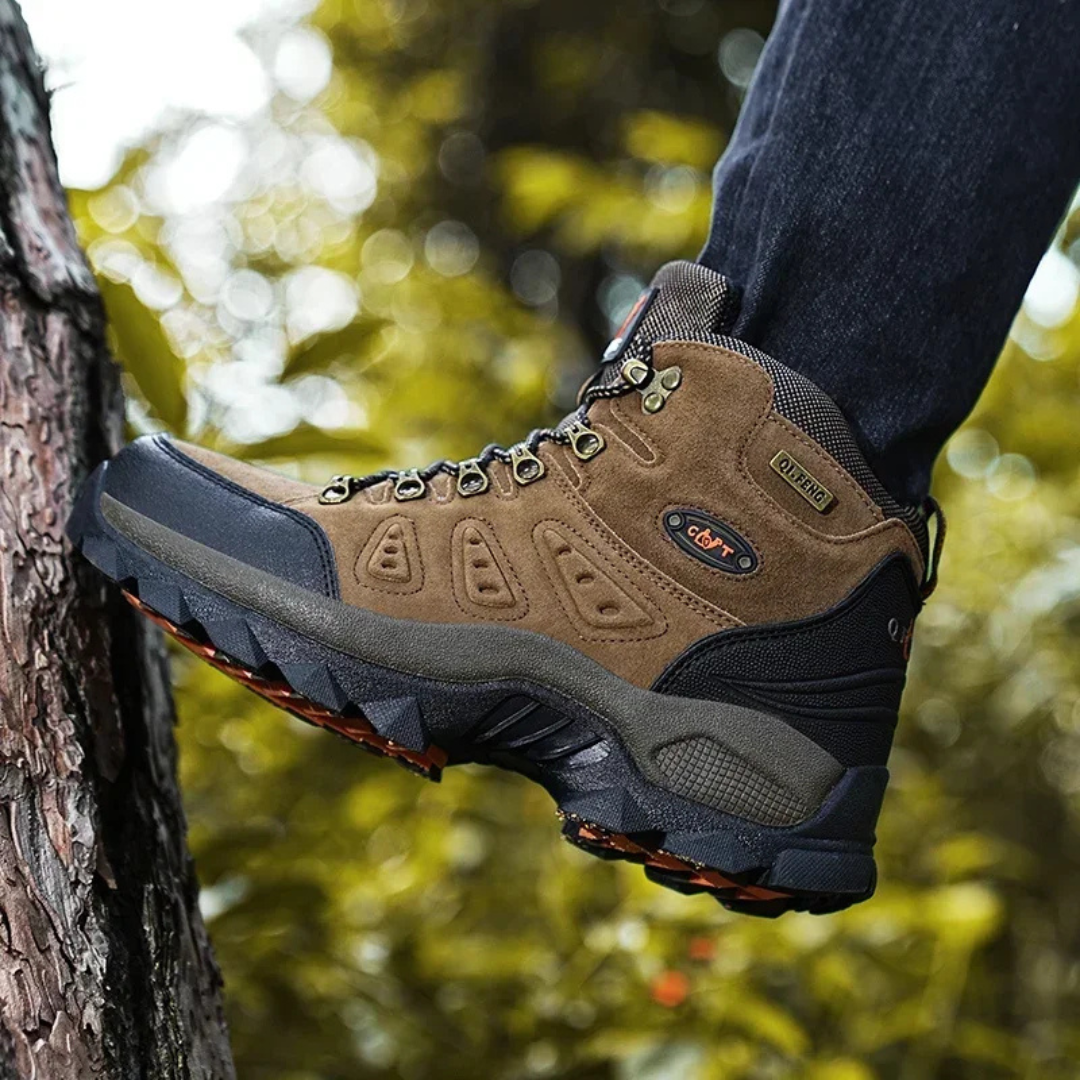 Chaussures de randonnée imperméables avec semelle orthopédique et profil antidérapant pour femmes et hommes, trekking en plein air | Sansoti