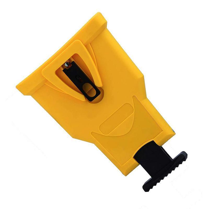 Universele Kettingzaag Slijper Slijpapparaat Handgereedschap Draagbaar Geel Metaal Nylon 21cm Professioneel | Sansoti