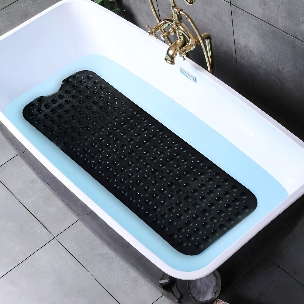 Antislip Badmatje met Zuignappen 99x40cm – Veiligheid & Drainage voor Bad en Douche | Sansoti