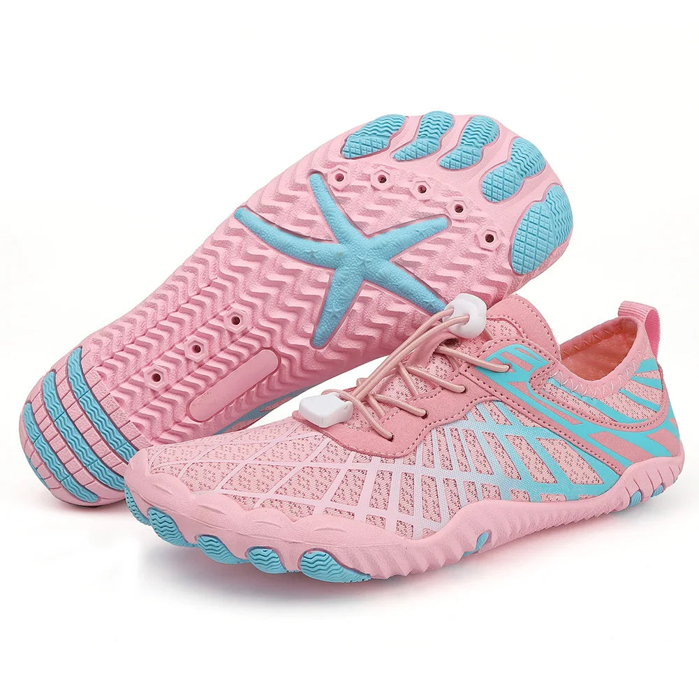 Sneldrogende Waterschoenen Dames Heren Ademend Mesh Anti-Slip Zool Zwemmen Strand Surf Yoga Watersport | Sansoti