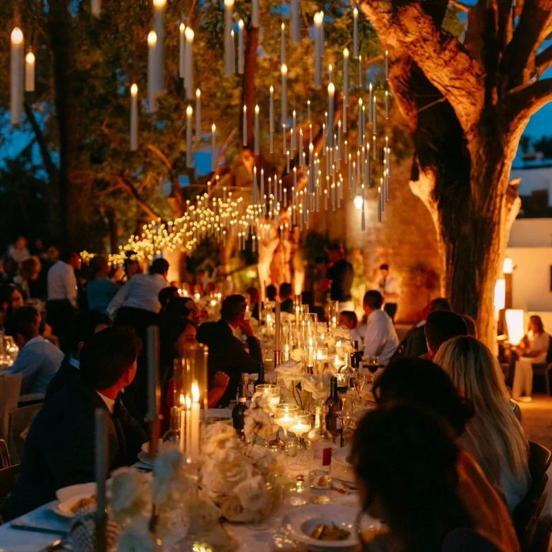 Bougies LED flottantes résistantes à l'eau, lumière blanc chaud vacillante, éclairage d'ambiance intérieur et extérieur, fête et bassin | Sansoti