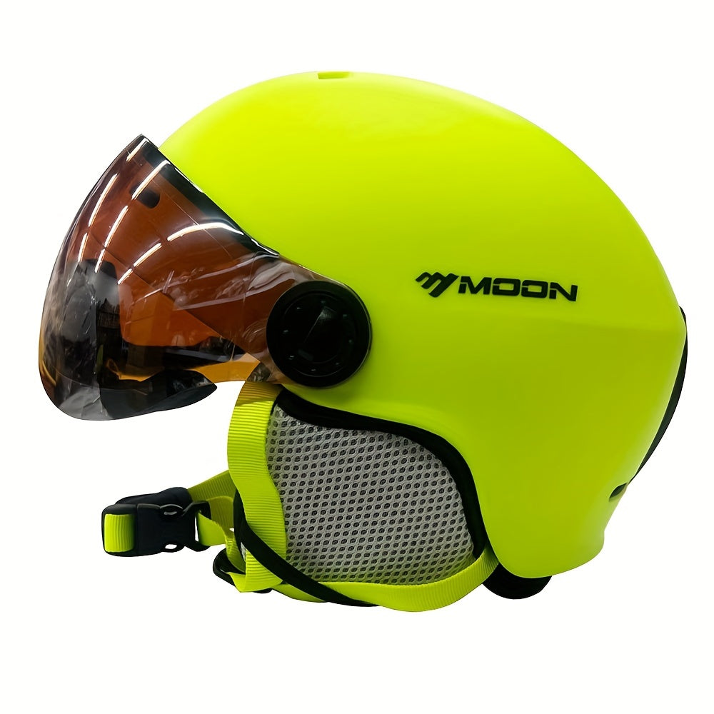 Sportieve Skihelm met Verstelbare Pasvorm en Afneembare Onderdelen – Veiligheid en Comfort voor Wintersport | Sansoti