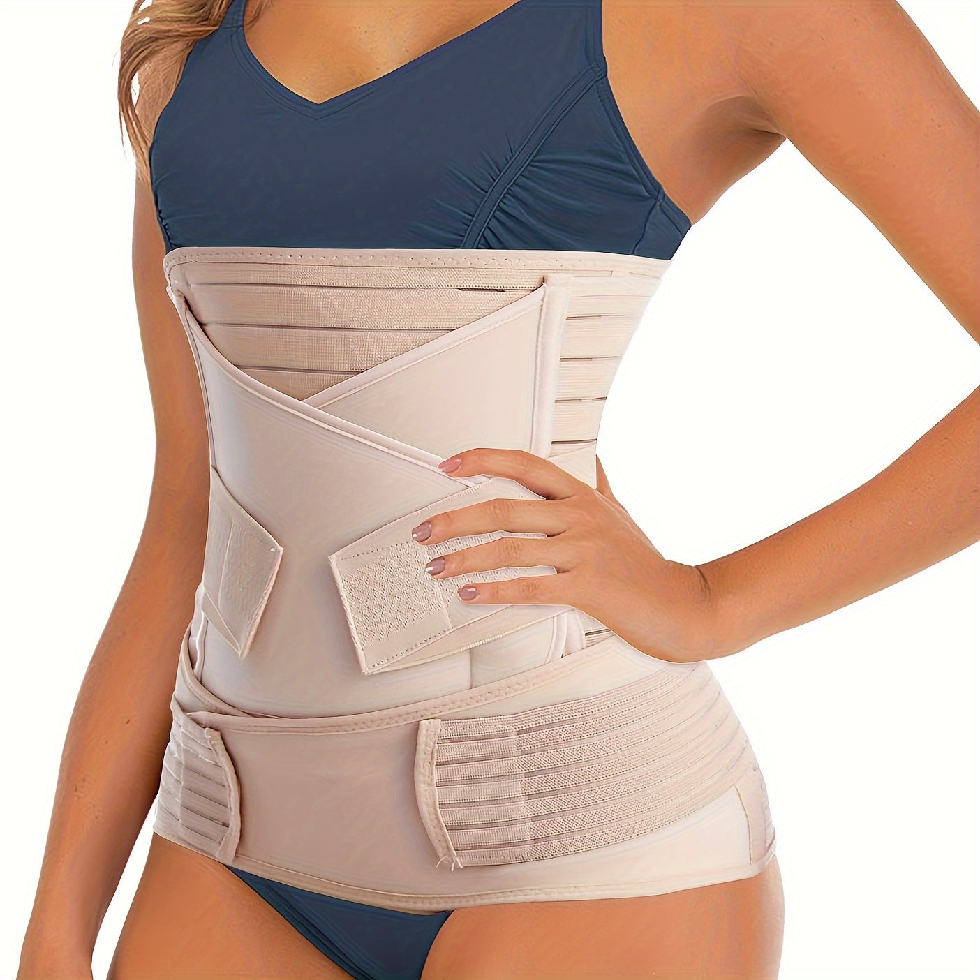 3-in-1 Postpartum Buikband – Verstelbare Herstelband voor Buik, Taille & Bekken | Sansoti