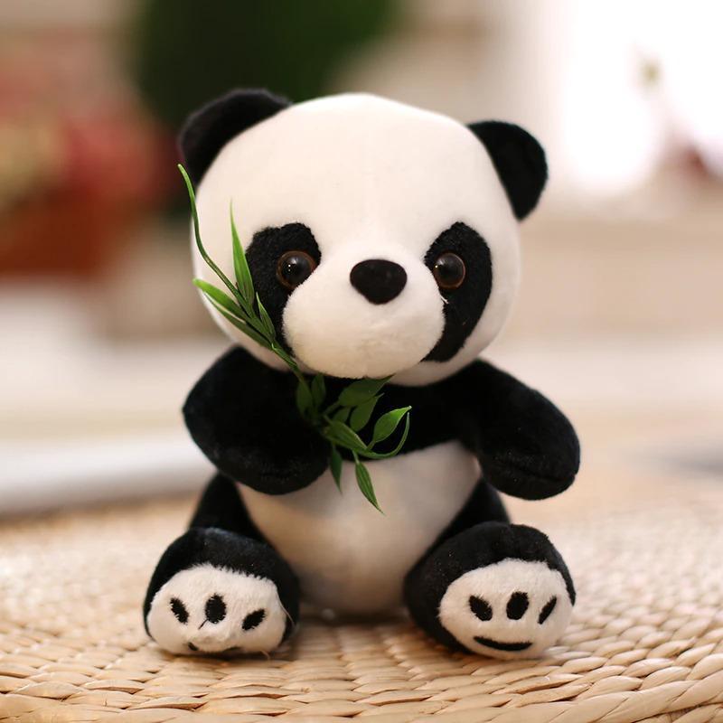 Pluszowa panda Miękka Wypchana Przytulanka Motyw bambusa Pokój dziecięcy Zabawka XL Dla dzieci Prezent Dekoracja | Sansoti