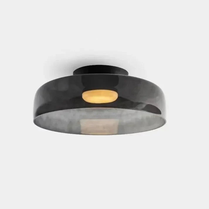 Moderne dreifarbige LED-Glas-Deckenleuchte im skandinavischen Design für Esszimmer und Wohnzimmer, Schlafzimmerbeleuchtung | Sansoti