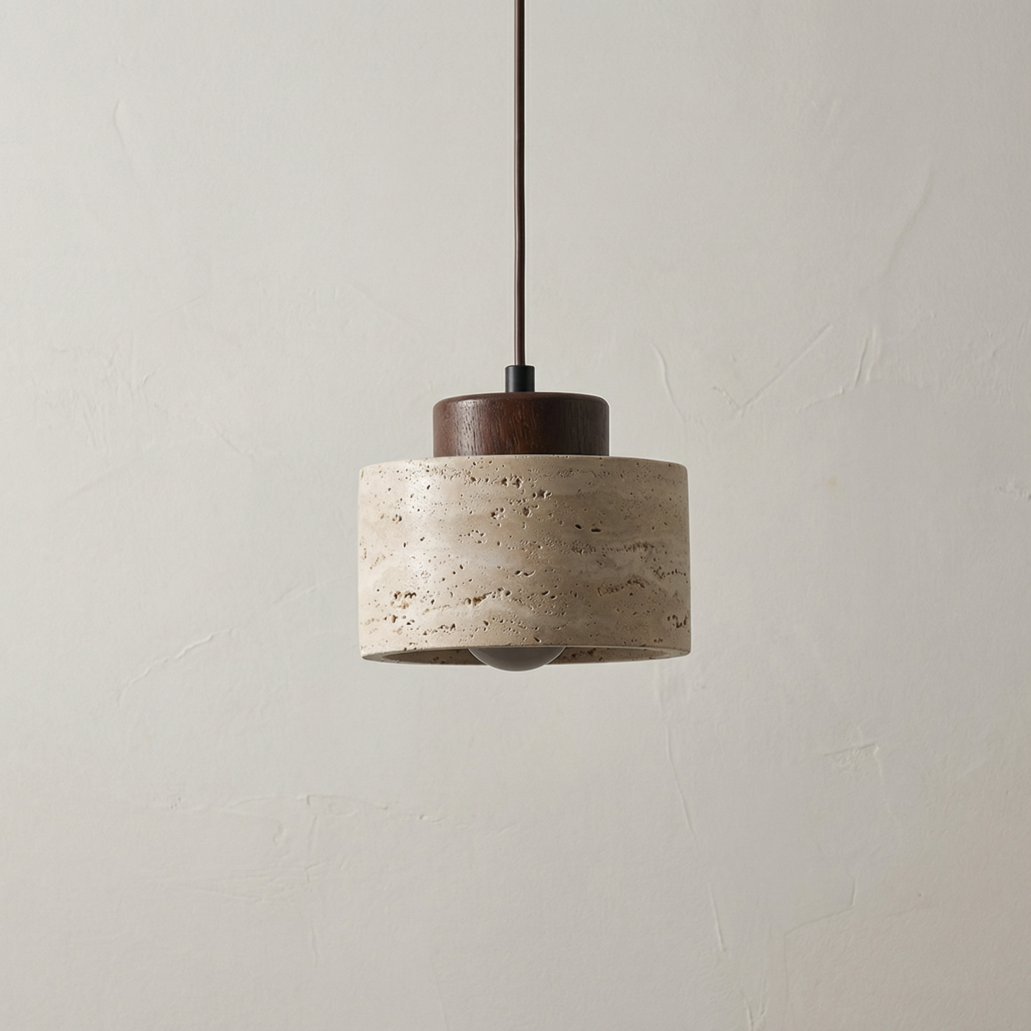 Vidar – Moderne Stenen Hanglamp met Natuurlijke Textuur | Sansoti