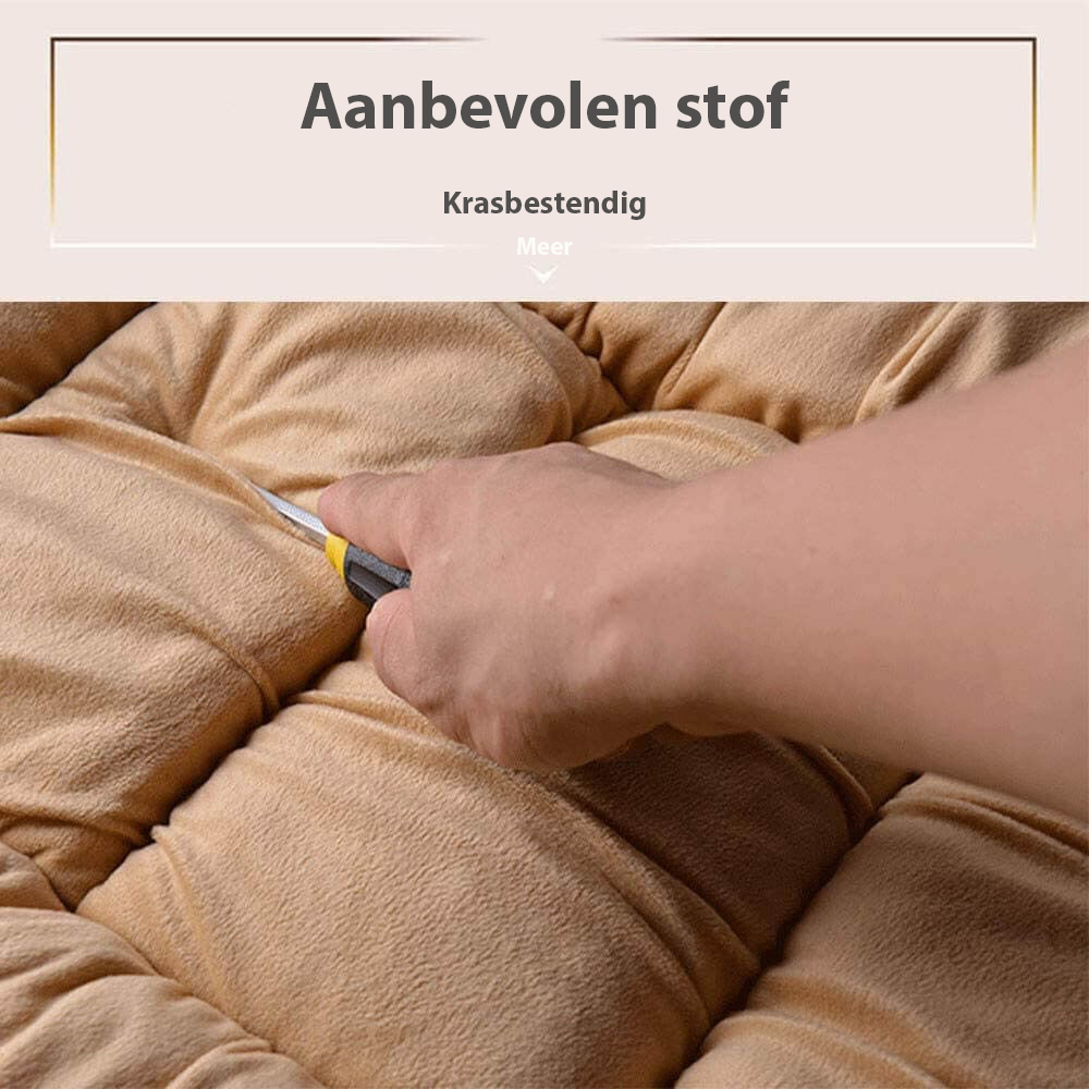 Autostoelhoes Pluche – Comfortabele Stoelbeschermer voor Auto – Universele Pasvorm met Polyestervulling | Sansoti
