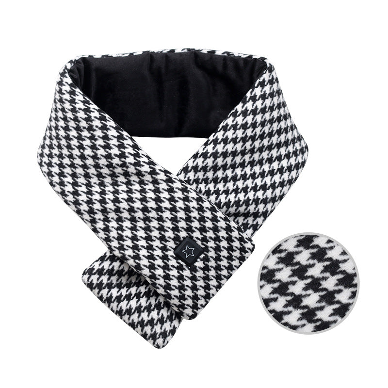 Heated Scarf with USB Connection, Neck Warmer, Adjustable Temperature, Soft Winter Neck Scarf for Women and Men | Sansoti