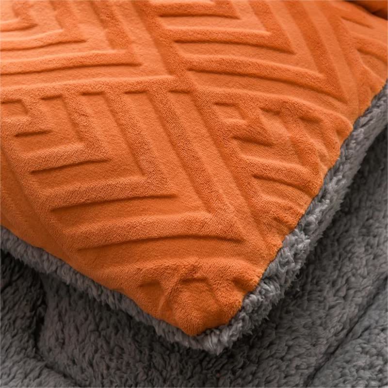 Dikke Sherpa Winterdeken met Quiltkern – Extra Warm, Zacht & Fluffy | Sansoti