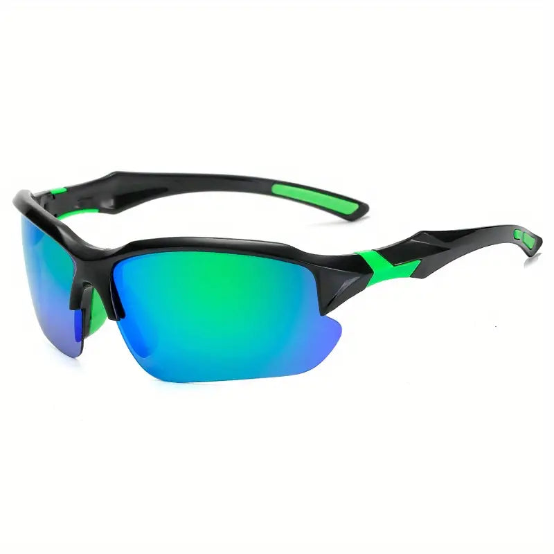 Sportieve Zonnebril met Gepolariseerde Glazen voor Fietsen en Hardlopen Zomer 2025 - UV-Bescherming Lichtgewicht Frame Unisex Outdoor Sport Eyewear | Sansoti