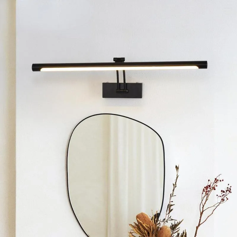 Wandlamp met Touch-bediening — Metalen LED Lamp voor Woonkamer Slaapkamer — Dimbaar Nachtlampje met Afstandsbediening Modern Design Zwart Goud 20cm Wandverlichting | Sansoti