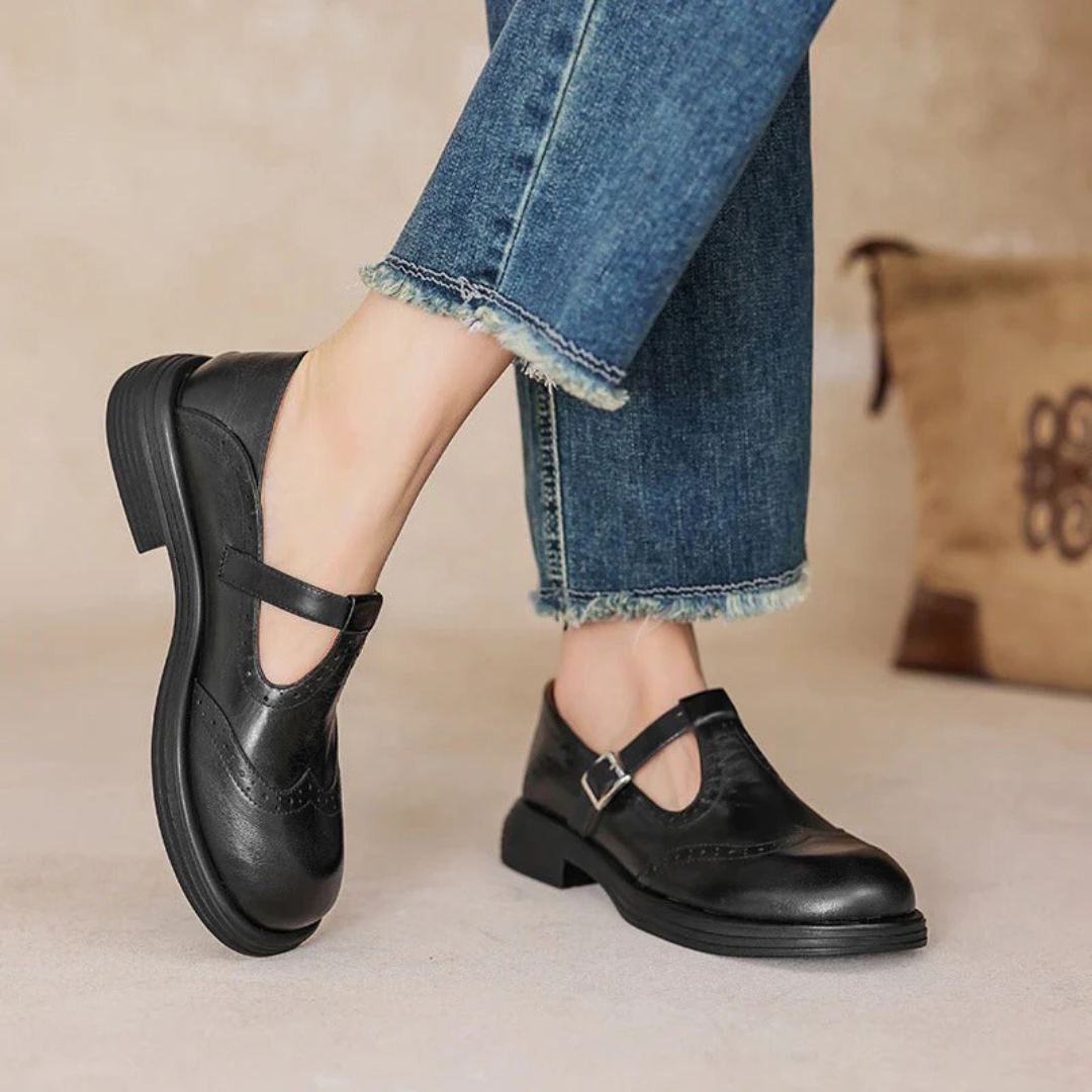 Dames Vegan Leren Schoenen Elegant Ademend Zomer Comfortabel Lichtgewicht Antislip Veelzijdig voor Casual | Sansoti